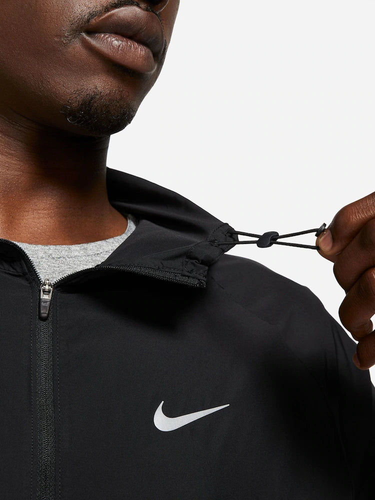 Nike Black Repel Miler Running Jacket