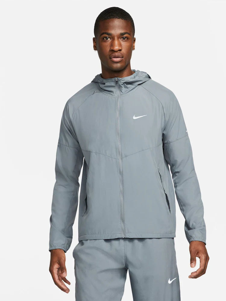 Nike Black Repel Miler Running Jacket